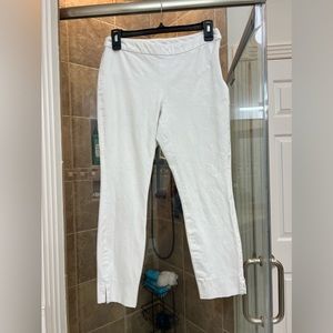 White skinny pants